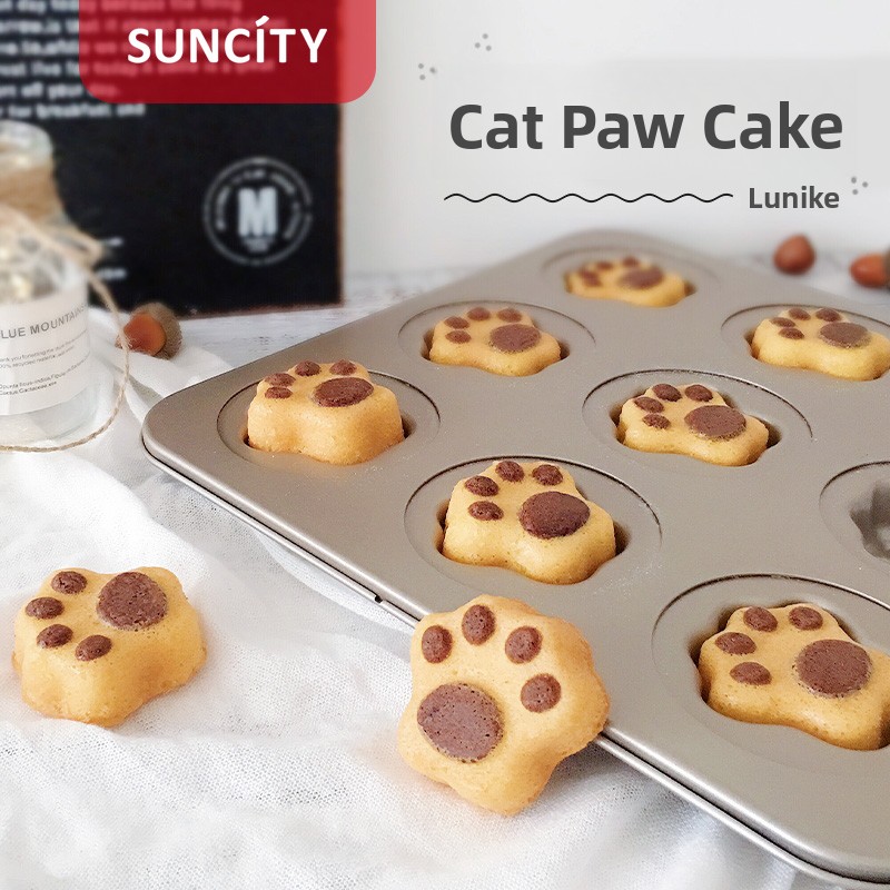 Bread Baking Kitchen Utensils - Non-Sti Baking Tray Paw Cake Mold