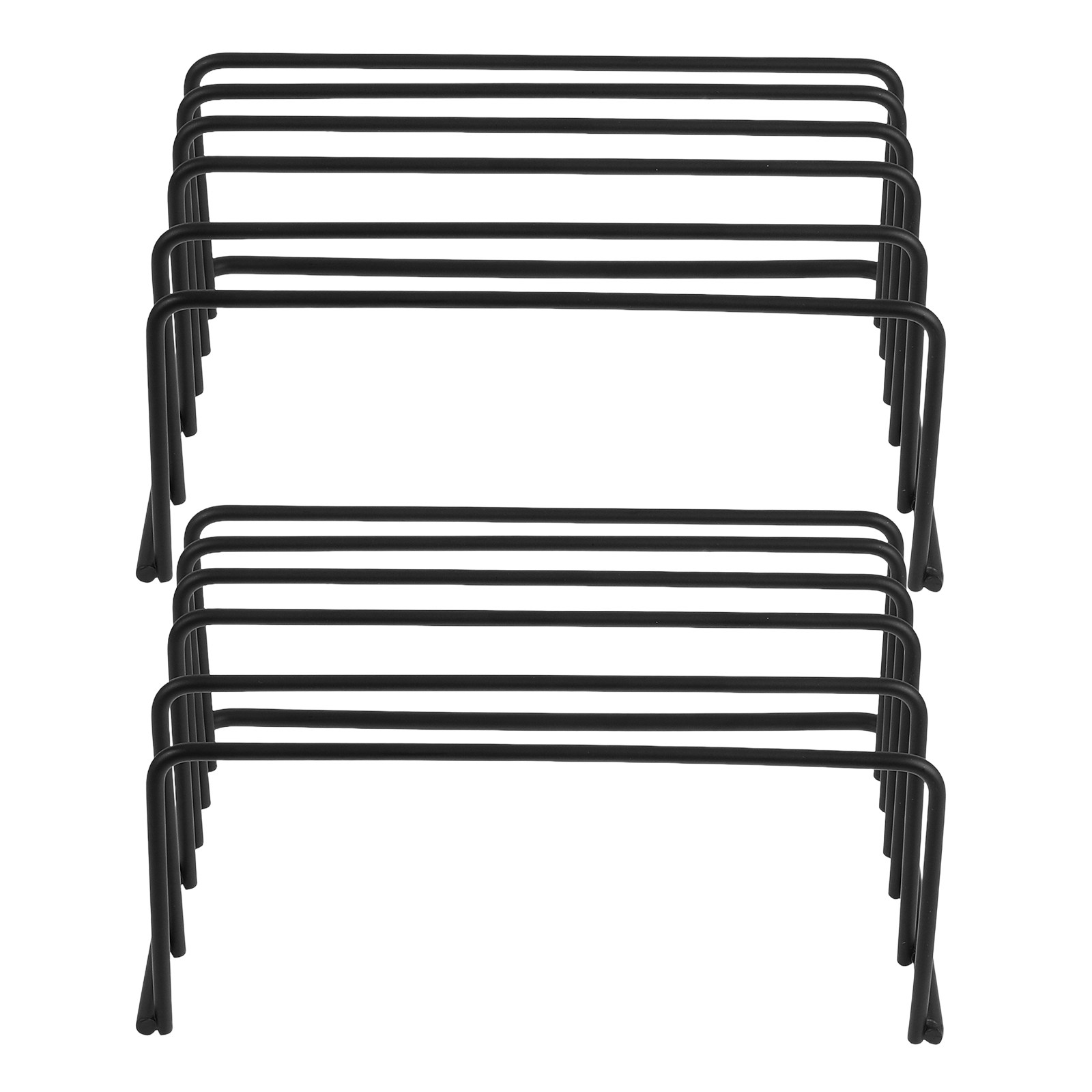 Kitchen Cabinet Baking Organizer - 2Pcs Metal Kitchen Lid and Cutting