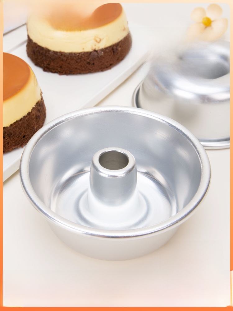 Bread Baking Kitchen Utensils - Aluminum Alloy Hollow round Baking Mold