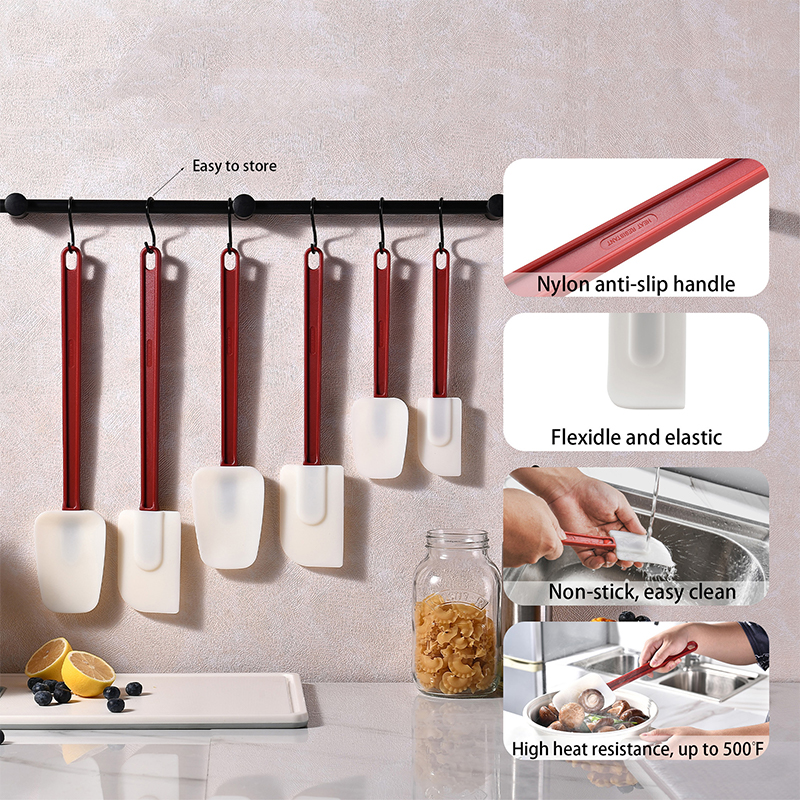 1/2Pcs Silicone Butter Scraper - Kitchen Baking Torch บทวิจารณ์และราคา