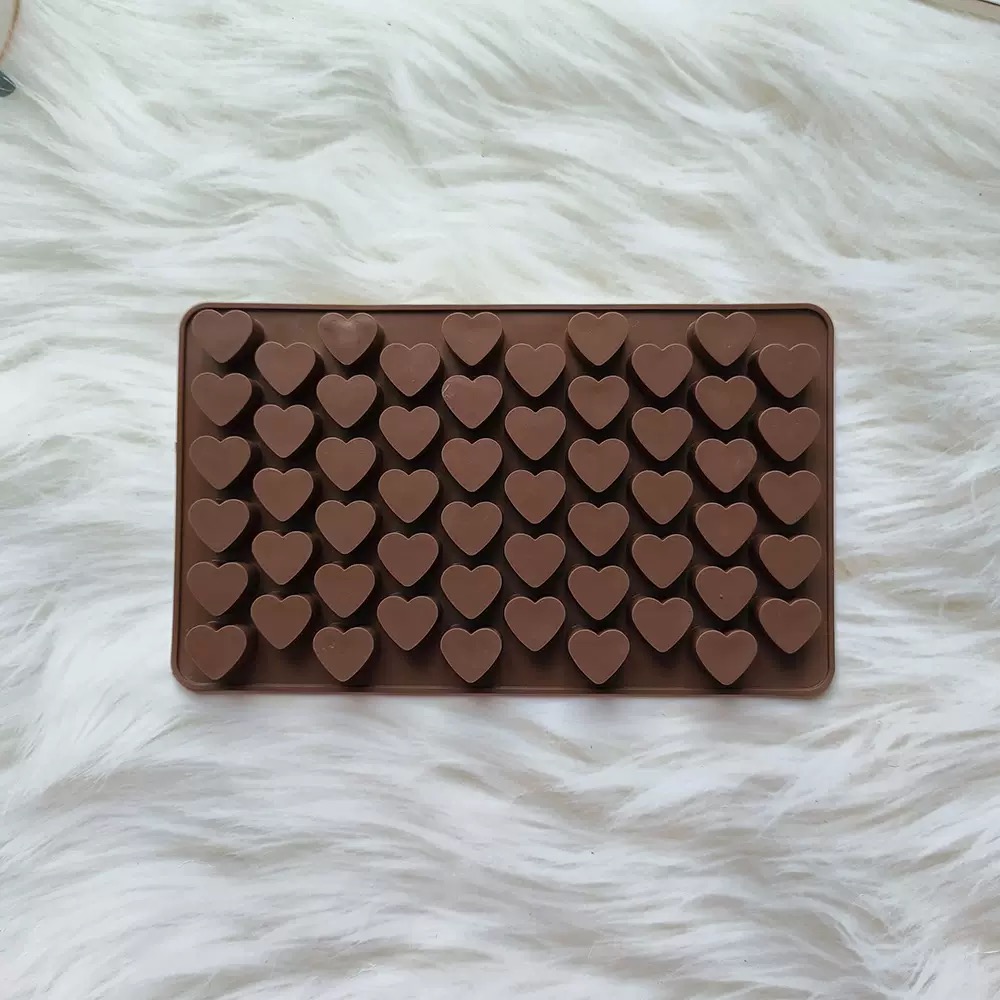 55Cavities Small Heart Silicon - Silicone Cake Mold บทวิจารณ์และราคา