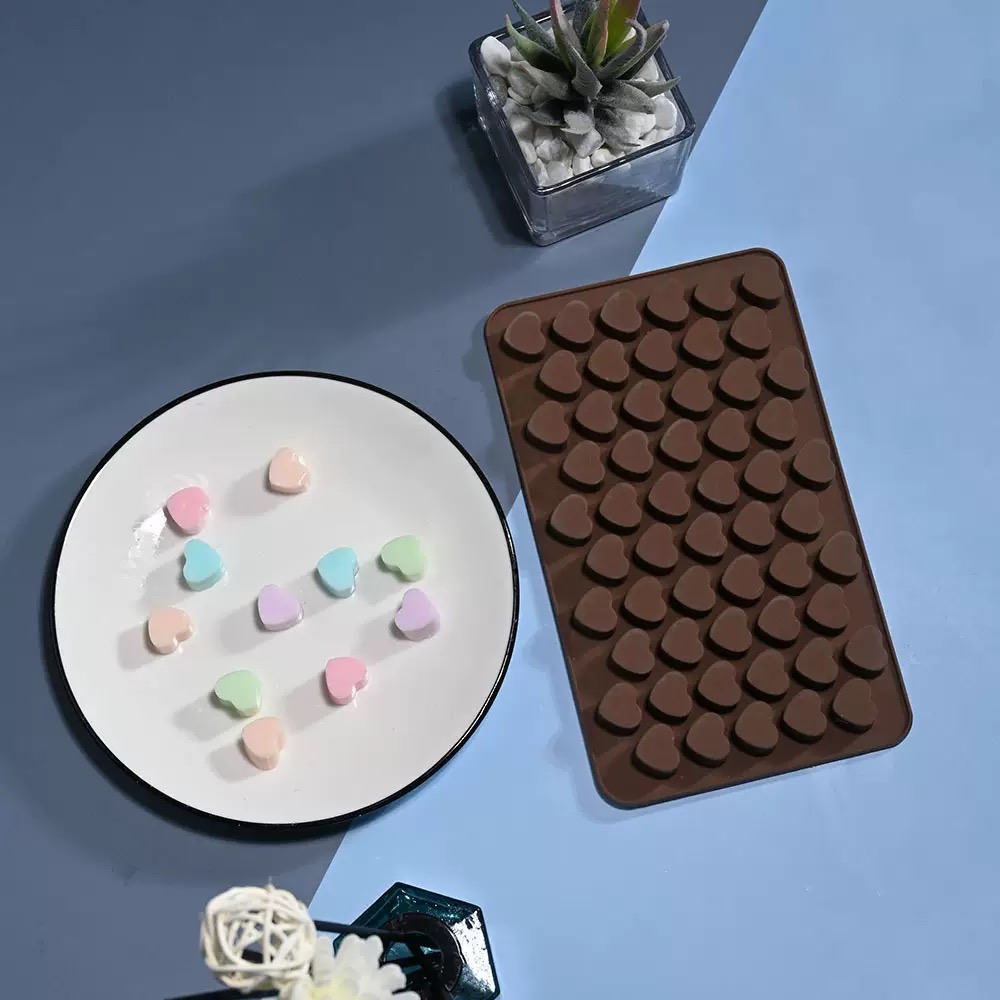 55Cavities Small Heart Silicon - Silicone Cake Mold บทวิจารณ์และราคา