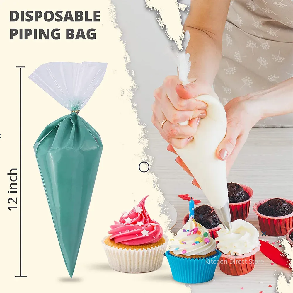 20/50/100PCS Disposable Food P - Piping Bag Disposable บทวิจารณ์และราคา