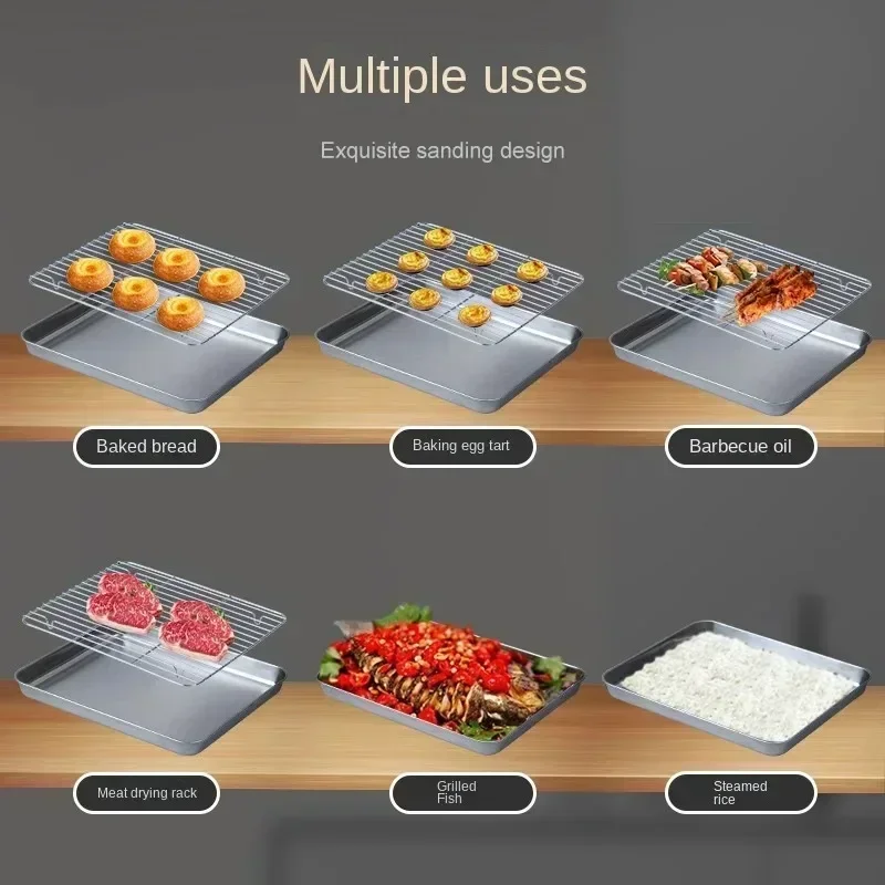 Stainless Steel Baking Pan Tra - Kitchen Baking Rack บทวิจารณ์และราคา
