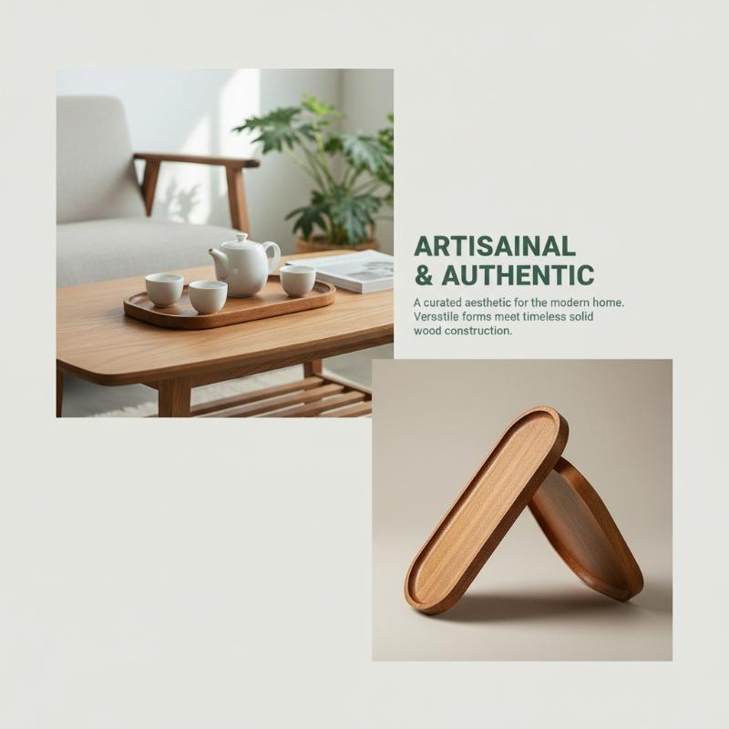 1pc Tableware Solid Wood Round - Cake Board Round บทวิจารณ์และราคา
