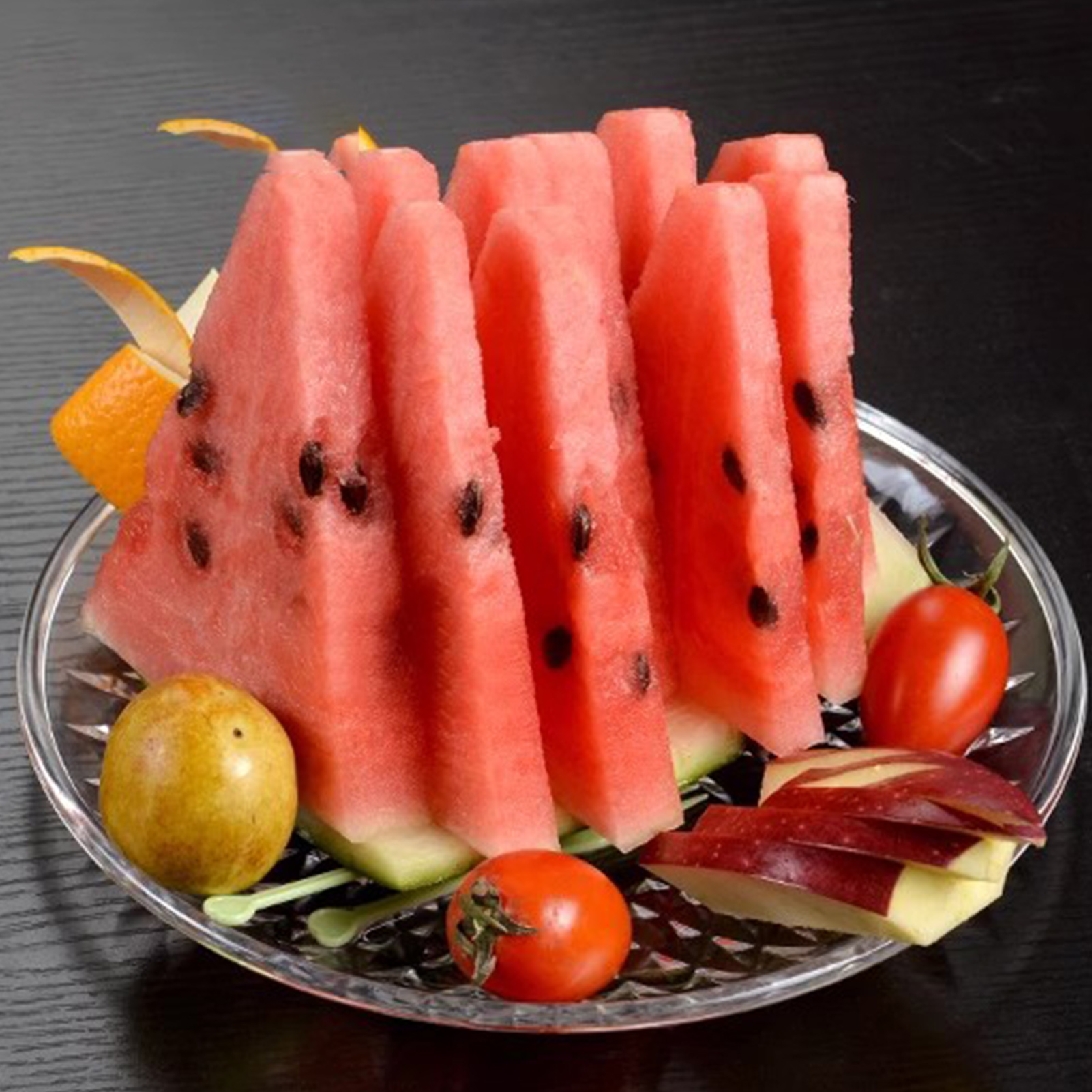 15/20/25cm Acrylic Fruit Plate - Cake Board Round บทวิจารณ์และราคา