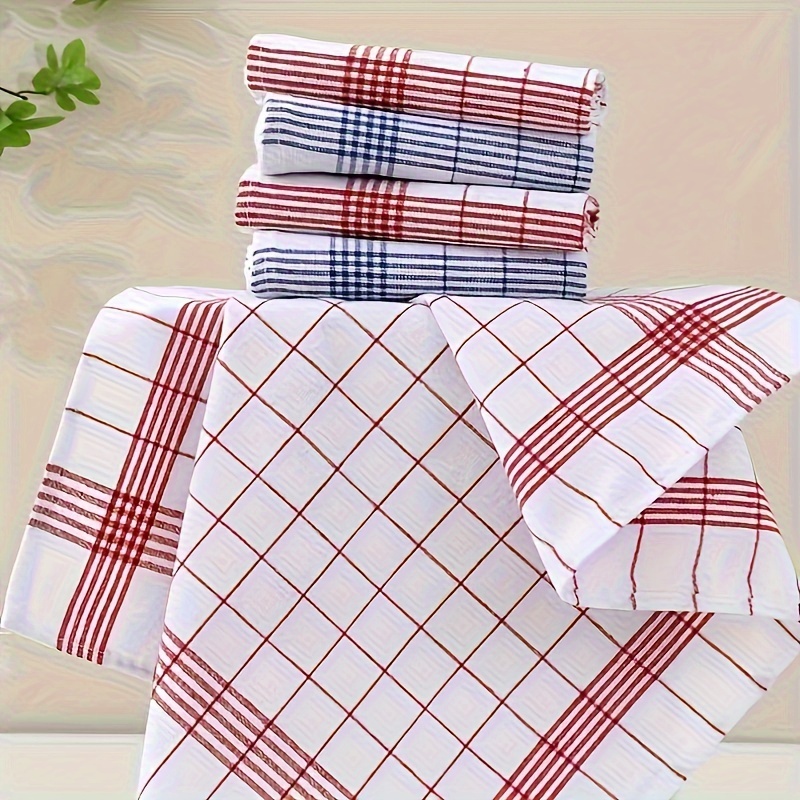 3/8Pcs, Colorful Simple Plaid  - Kitchen Baking Necessities บทวิจารณ์และราคา
