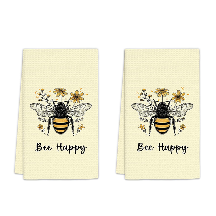 2Pcs, Summer Bee Happy Kitchen - Kitchen Baking Necessities บทวิจารณ์และราคา