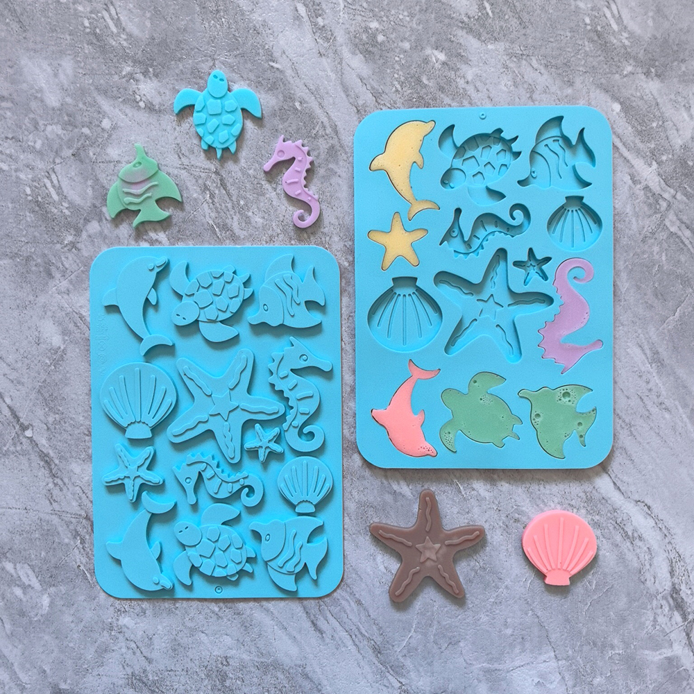 1pc Marine creature shaped cho - Silicone Cake Mold บทวิจารณ์และราคา