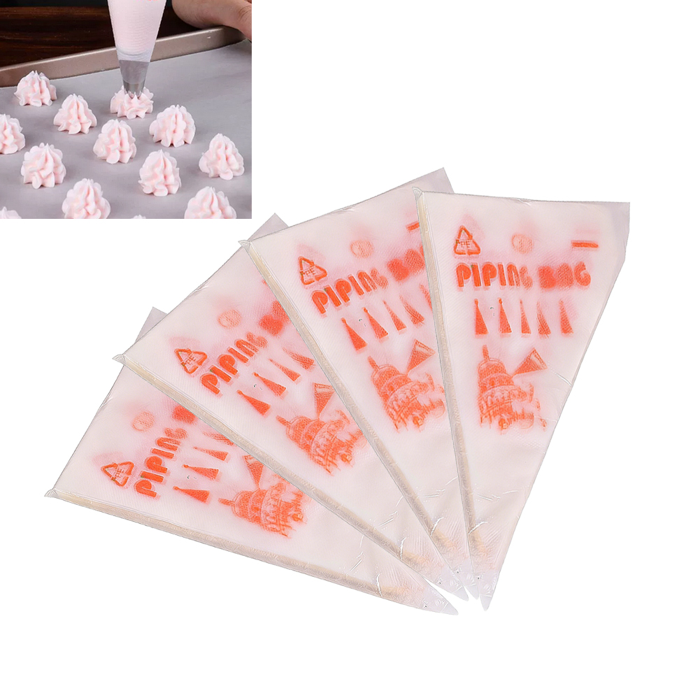 100PCS Thick Disposable Pastry - Piping Bag Disposable บทวิจารณ์และราคา