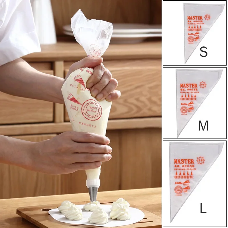 Disposable Icing Pastry Bags 1 - Piping Bag Disposable บทวิจารณ์และราคา