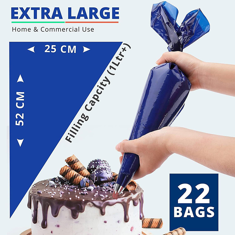 LMETJMA 21inch Large Disposabl - Piping Bag Disposable บทวิจารณ์และราคา