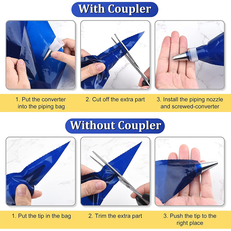 LMETJMA 21inch Large Disposabl - Piping Bag Disposable บทวิจารณ์และราคา