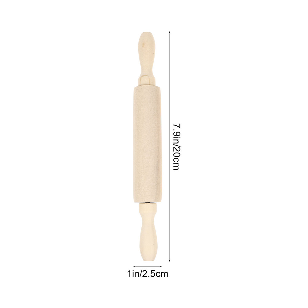 6Pcs Wooden Rolling Pin Kitche - Kitchen Roller Baking บทวิจารณ์และราคา