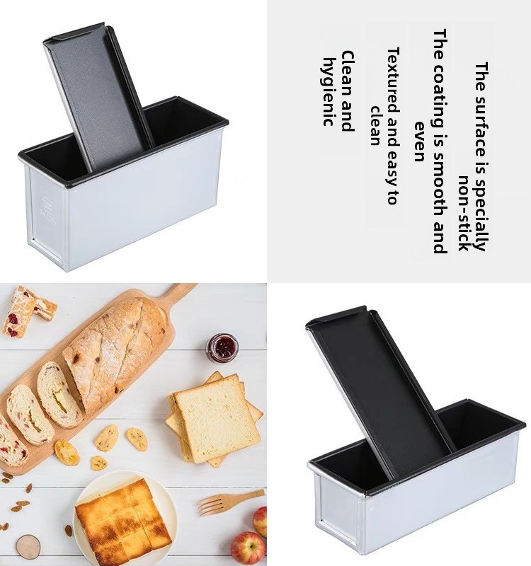 Non-Stick Rectangular Toast Mo - Bread Baking Kitchen Utensils บทวิจารณ์และราคา