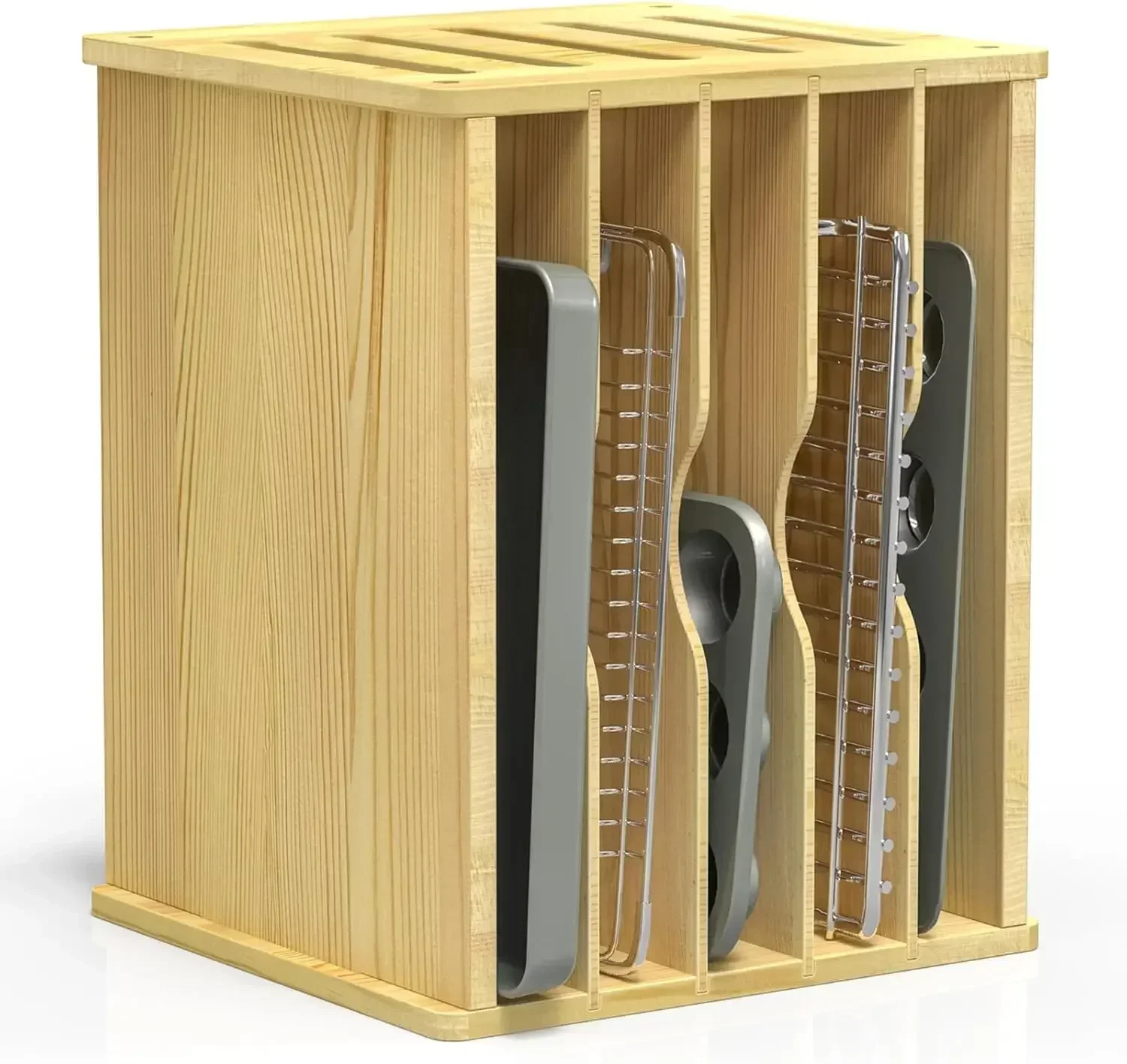 XMSJ-Sale6 Tier Wooden Cabinet - Kitchen Cabinet Baking Organizer บทวิจารณ์และราคา