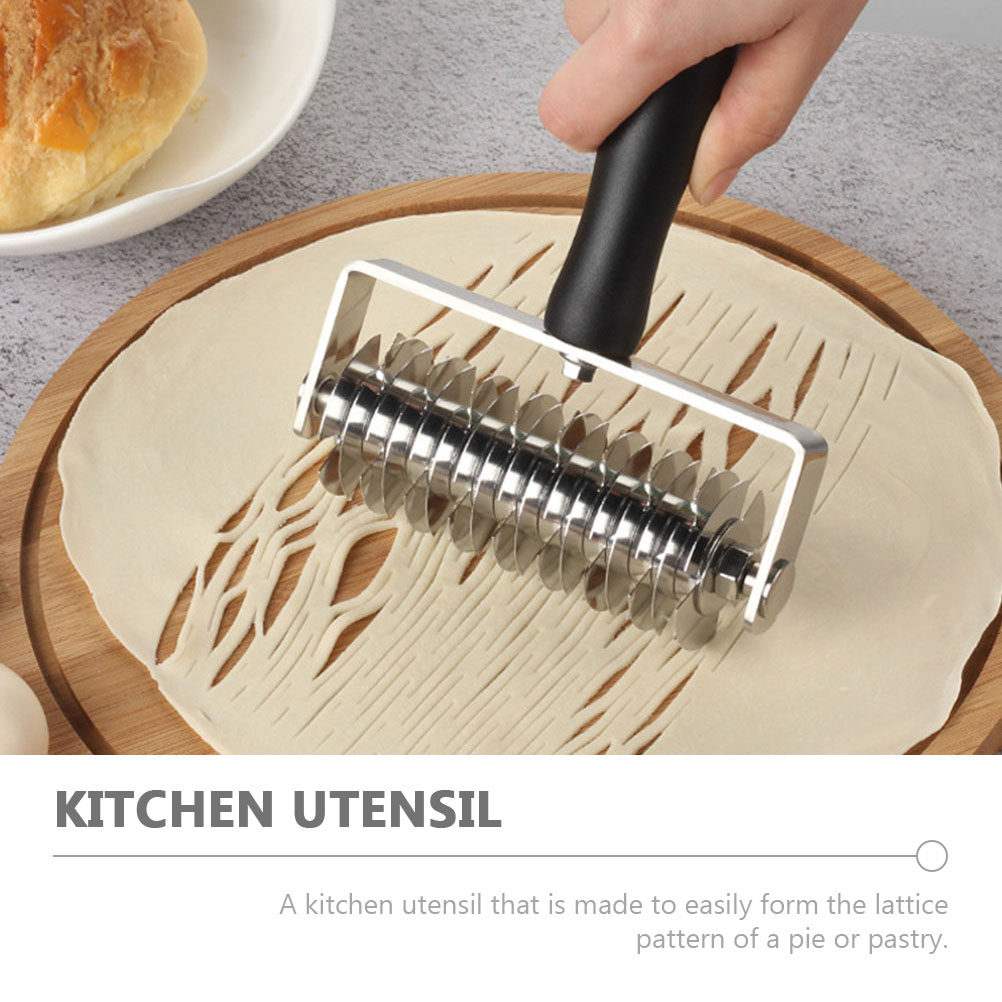 1Pcs Dough Lattice Roller Plas - Kitchen Roller Baking บทวิจารณ์และราคา