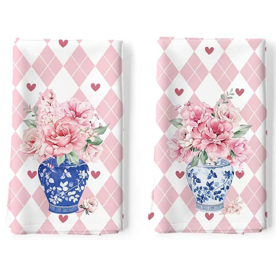2Pcs, Pink and White Diamond-P - Kitchen Baking Necessities บทวิจารณ์และราคา