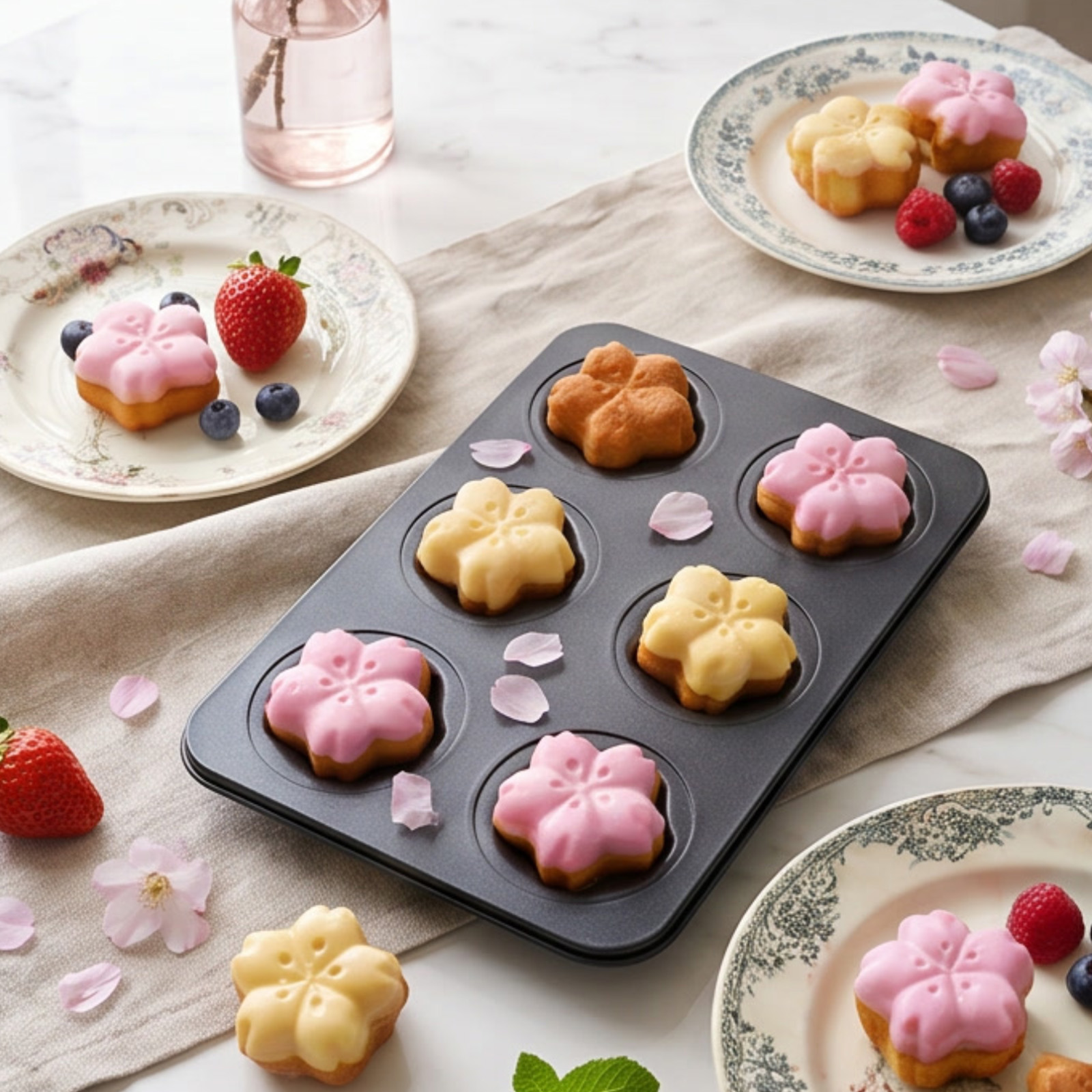 Flotta Sakura 6-Cavity Baking  - Bread Baking Kitchen Utensils บทวิจารณ์และราคา