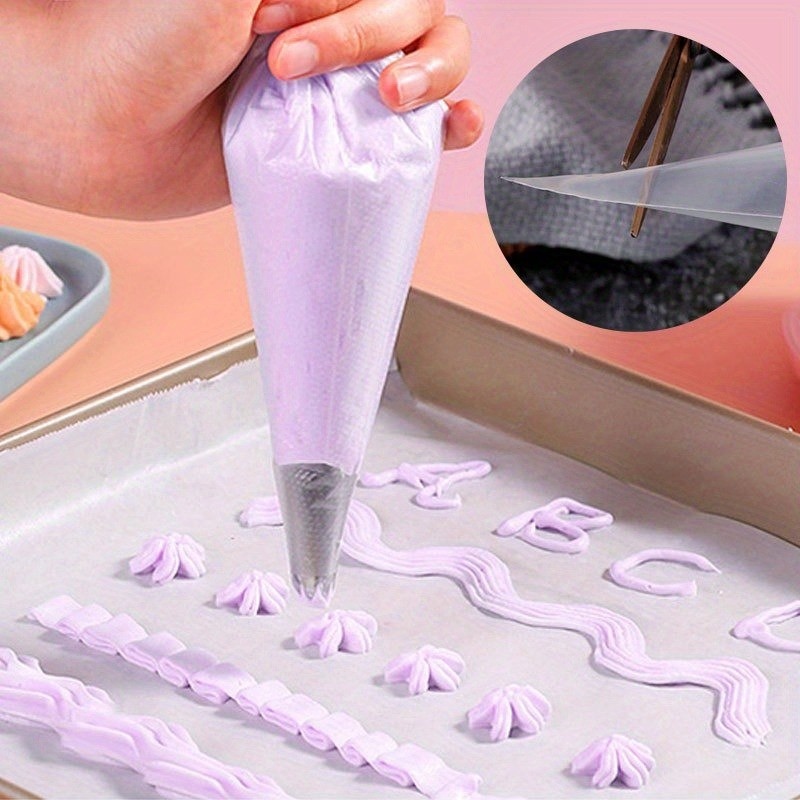 100 pce - Disposable Piping Ba - Piping Bag Disposable บทวิจารณ์และราคา