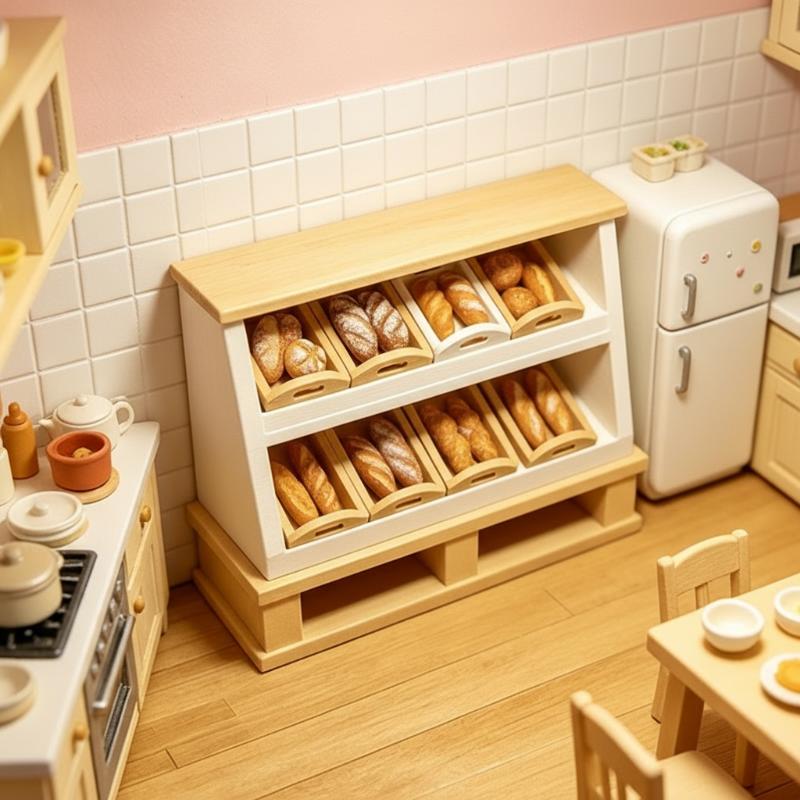1Pcs Mini Bread Rack Cupboard  - Kitchen Baking Rack บทวิจารณ์และราคา