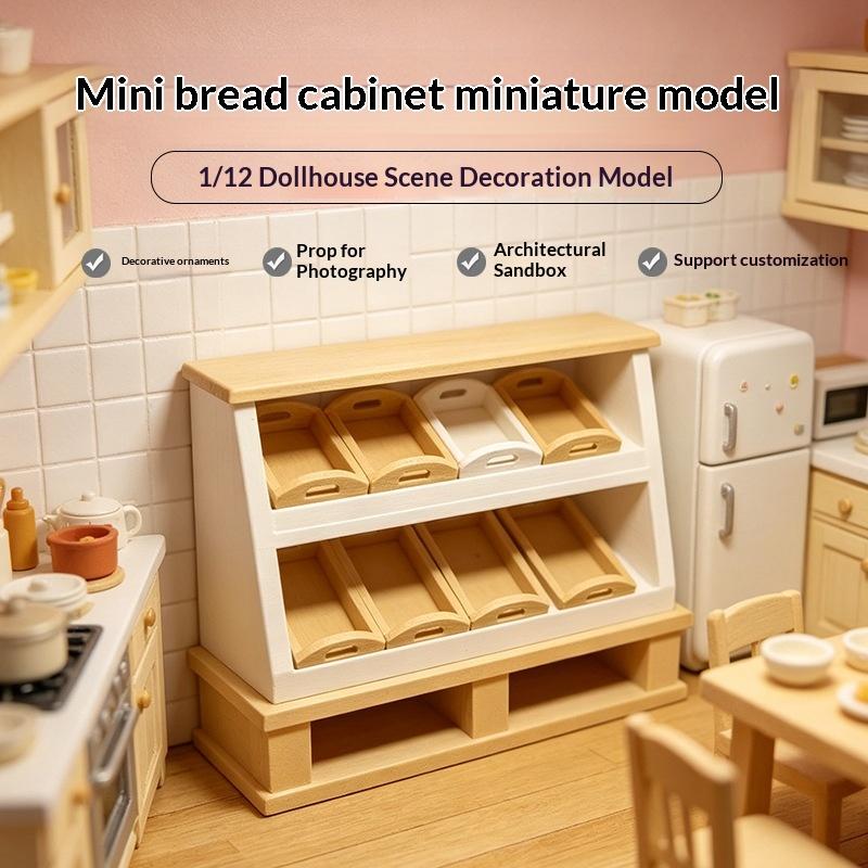 1Pcs Mini Bread Rack Cupboard  - Kitchen Baking Rack บทวิจารณ์และราคา
