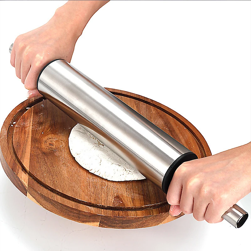 Household stainless steel roll - Kitchen Roller Baking บทวิจารณ์และราคา
