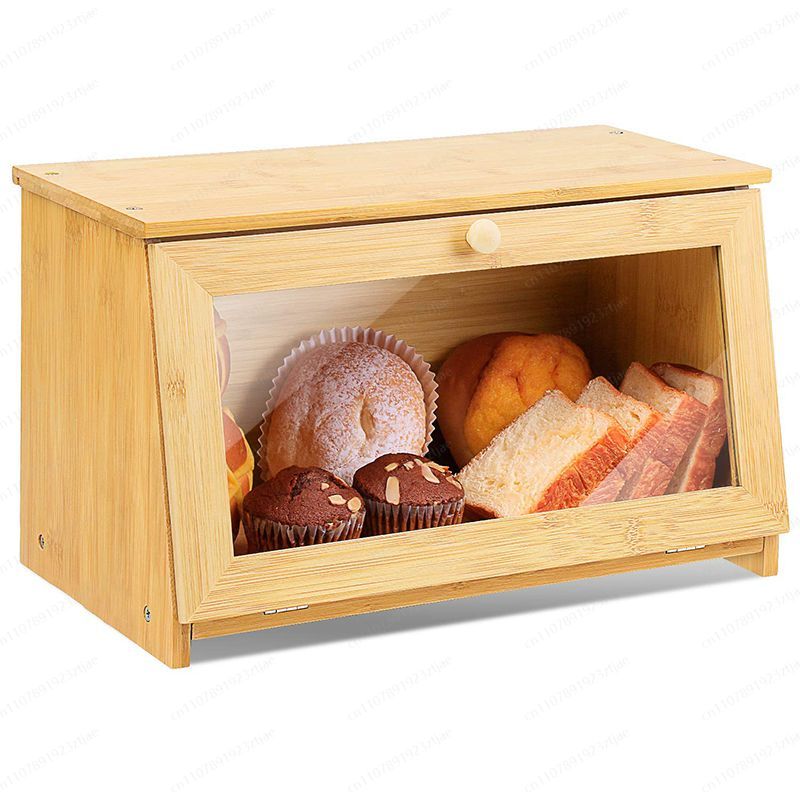 Bread Storage Display Cabinet  - Kitchen Cabinet Baking Organizer บทวิจารณ์และราคา