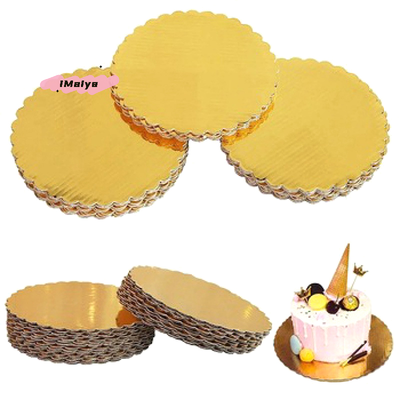 Golden round Cake Boards 4/5/6 - Cake Board Round บทวิจารณ์และราคา