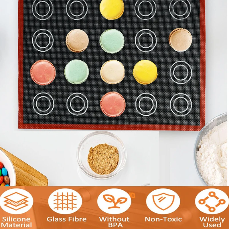Perforated Silicone Baking Mat - Super Kitchen Baking Mat บทวิจารณ์และราคา