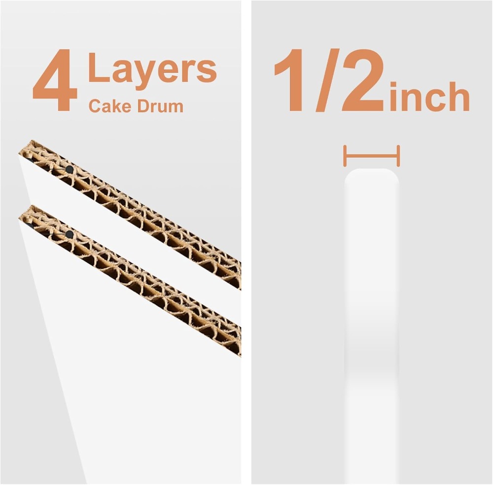 10 Inch Cake Board - 3 Pack Ca - Cake Board Round บทวิจารณ์และราคา
