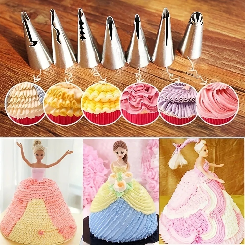 8/10Pcs Russian Piping Tips Se - Piping Bag Disposable บทวิจารณ์และราคา