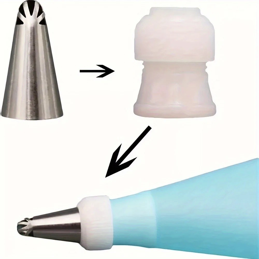 8/10Pcs Russian Piping Tips Se - Piping Bag Disposable บทวิจารณ์และราคา