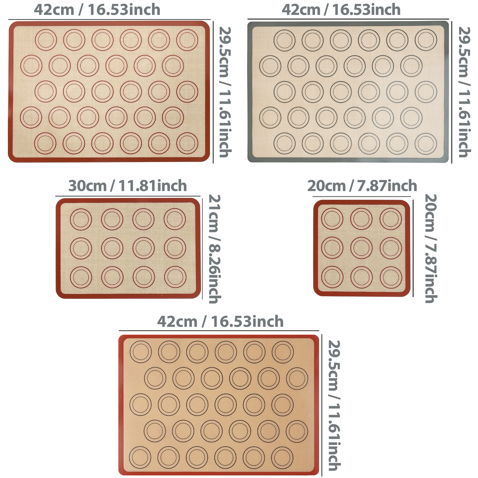 1PC Silicone Baking Mat for Ov - Super Kitchen Baking Mat บทวิจารณ์และราคา