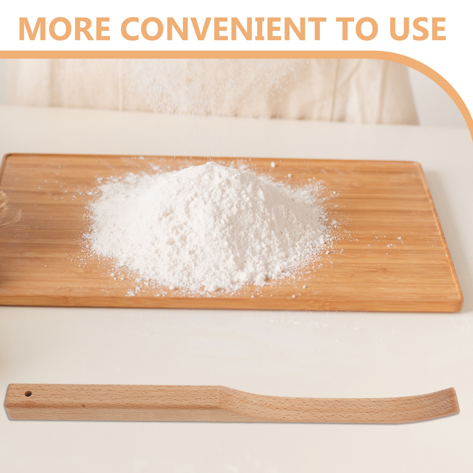 Wooden Dough Whisk Ergonomic D - Bread Baking Kitchen Utensils บทวิจารณ์และราคา