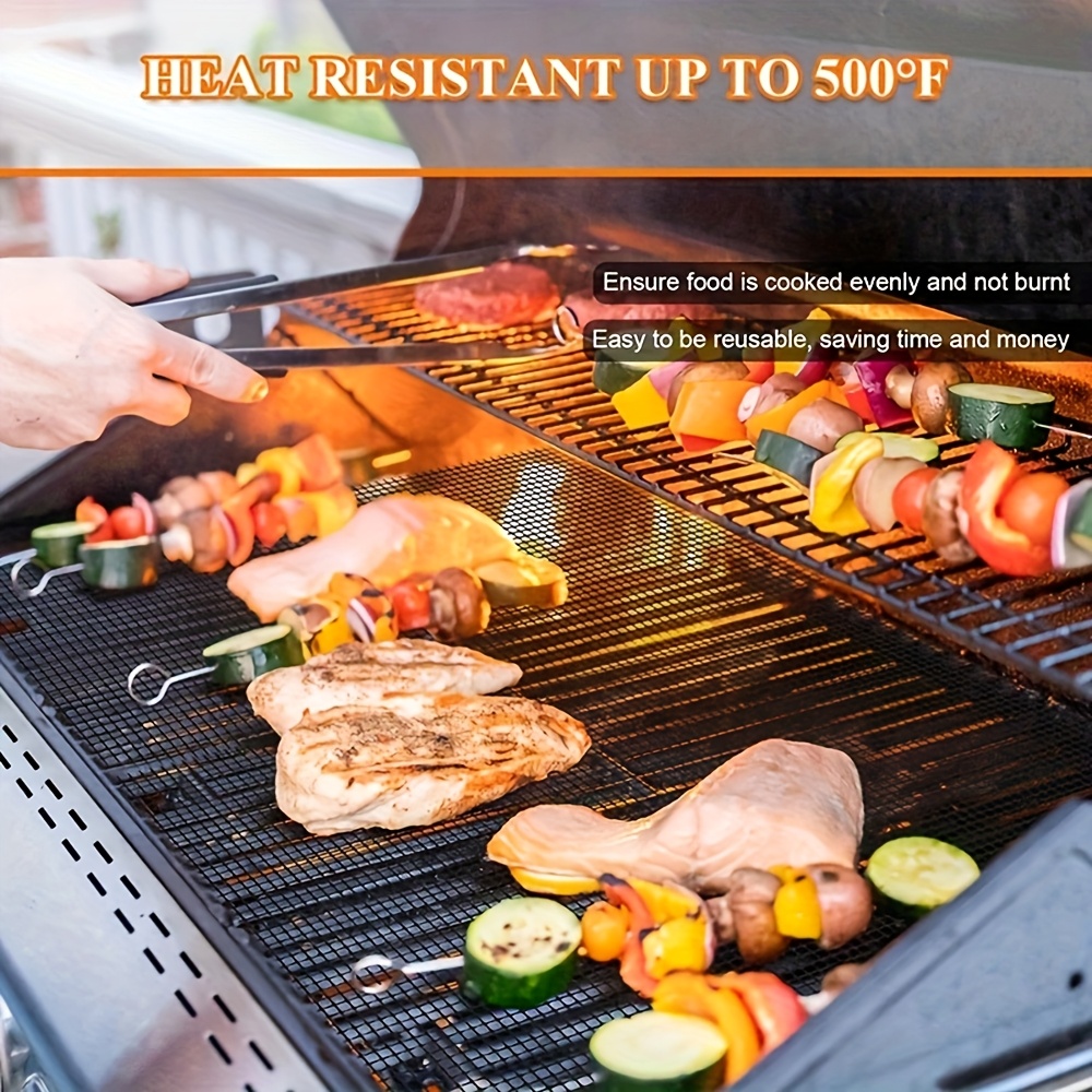 2pcs Teflon Non-Stick Grill Me - Super Kitchen Baking Mat บทวิจารณ์และราคา