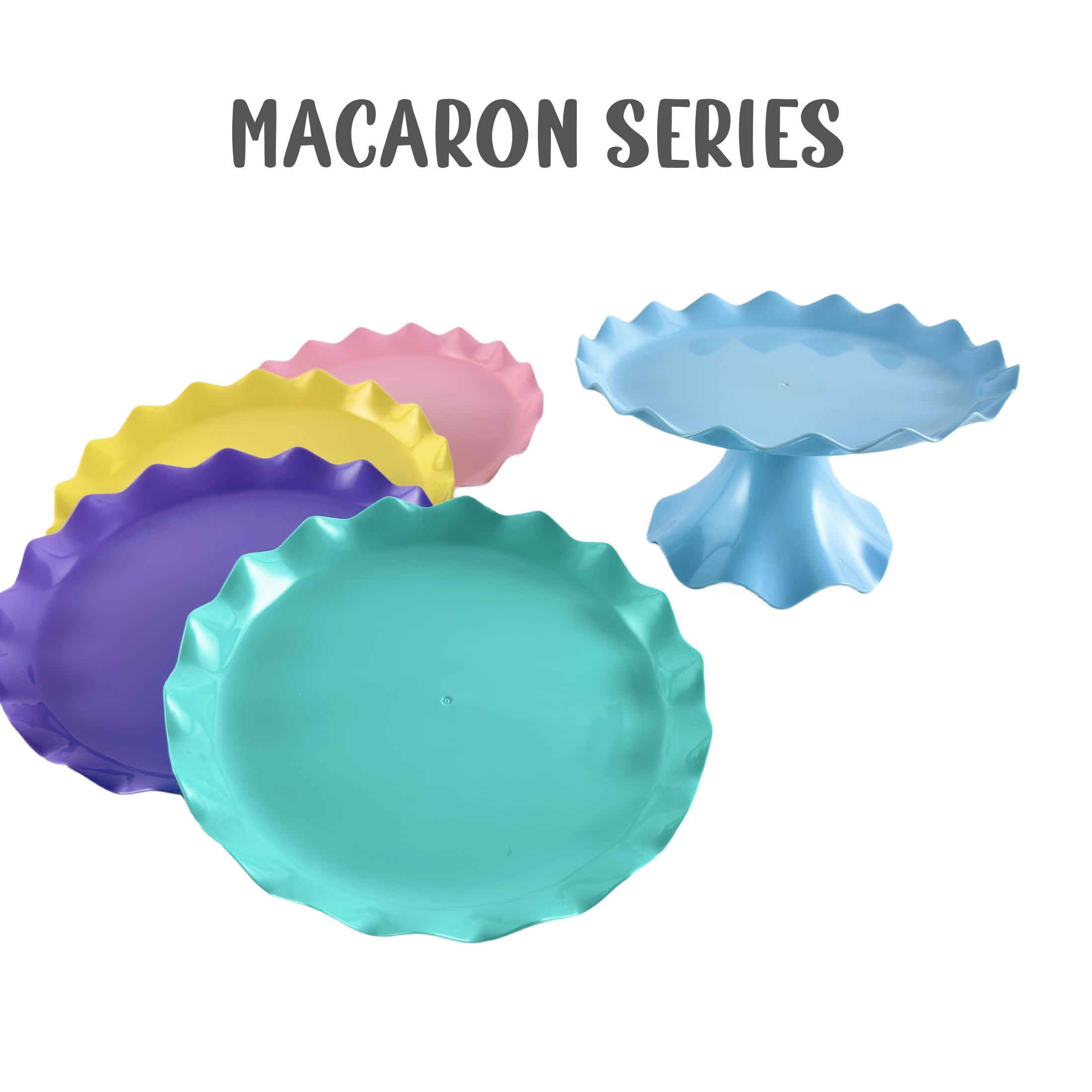 Colorful Round Cake Stand Cake - Cake Board Round บทวิจารณ์และราคา
