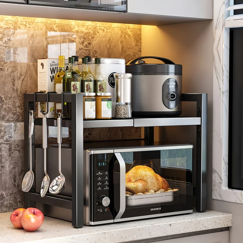 Expandable Microwave Shelf, Mi - Kitchen Baking Rack บทวิจารณ์และราคา