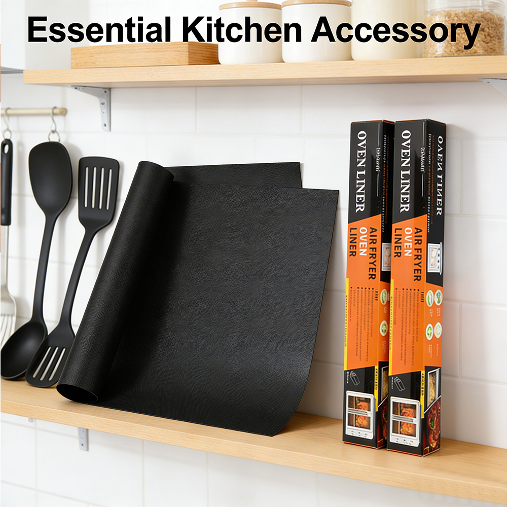 BBQ Mats Oven Bottom Liners Re - Super Kitchen Baking Mat บทวิจารณ์และราคา