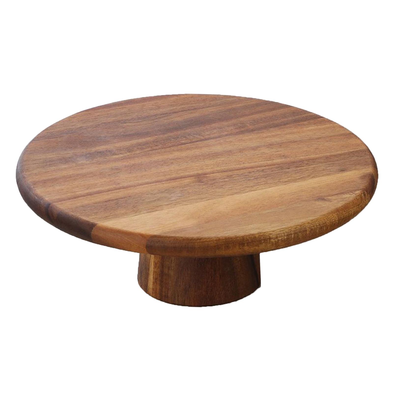 Wood Cake Stand Multiuse Chees - Cake Board Round บทวิจารณ์และราคา