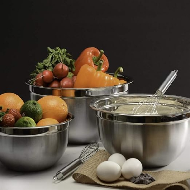 Stainless steel salad bowl ant - Bread Baking Kitchen Utensils บทวิจารณ์และราคา