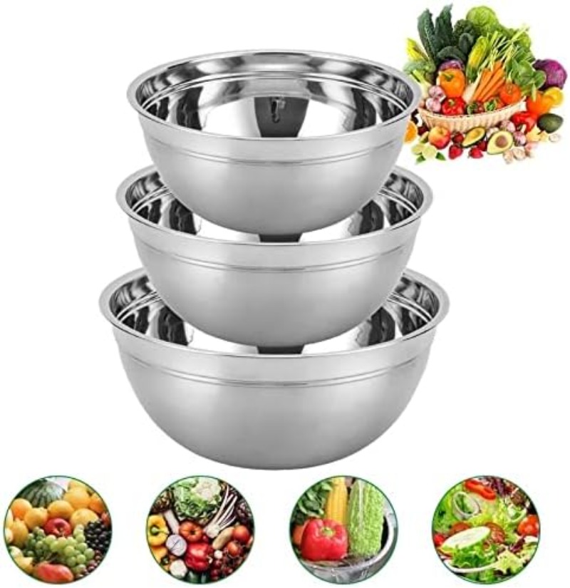 Stainless steel salad bowl ant - Bread Baking Kitchen Utensils บทวิจารณ์และราคา