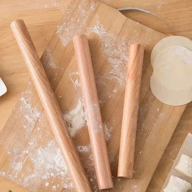 Solid Beech Wood Mini Rolling  - Kitchen Roller Baking บทวิจารณ์และราคา
