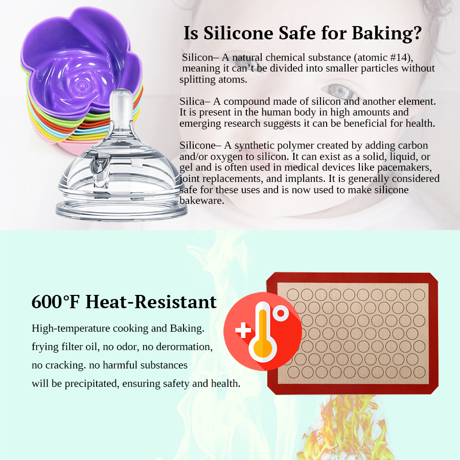 Silicone Baking Mat Pad Sheet  - Super Kitchen Baking Mat บทวิจารณ์และราคา