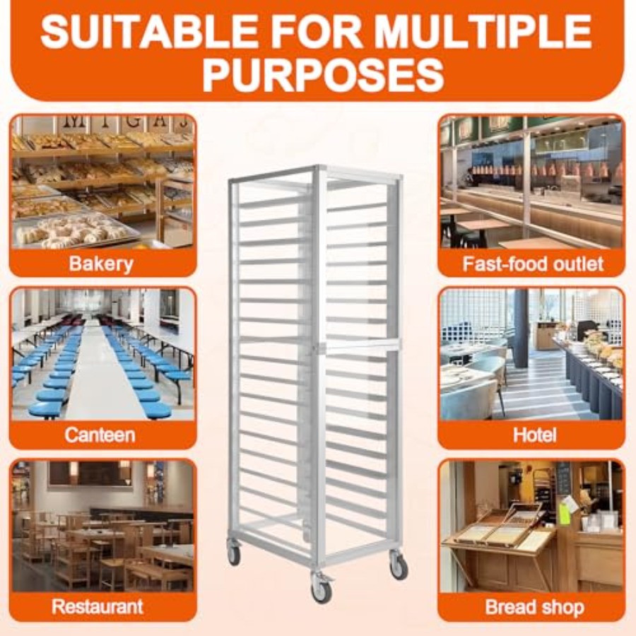 Commercial bakery rack for bun - Kitchen Baking Rack บทวิจารณ์และราคา