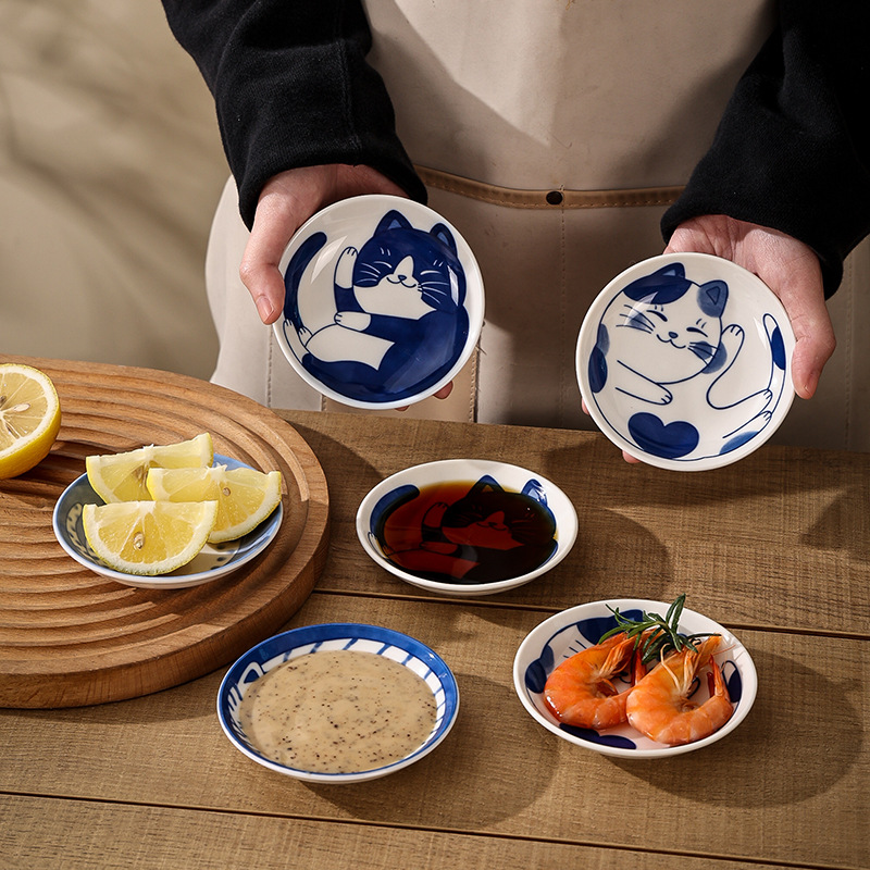 1/4pcs Ceramic Dessert Sauce D - Cake Board Round บทวิจารณ์และราคา