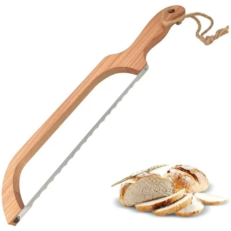 New wooden bread knife toast s - Bread Baking Kitchen Utensils บทวิจารณ์และราคา