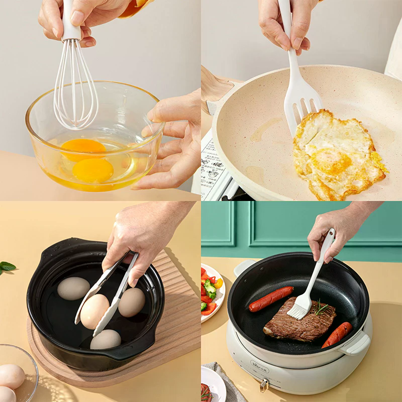 3/4/5 Pcs Silicone Baking Set  - Kitchen Baking Torch บทวิจารณ์และราคา