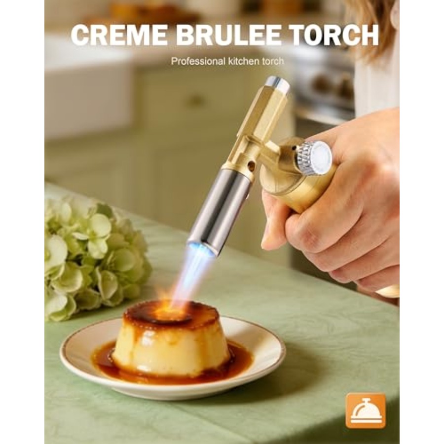 Copper Butane Torch Lighter, R - Kitchen Baking Torch บทวิจารณ์และราคา