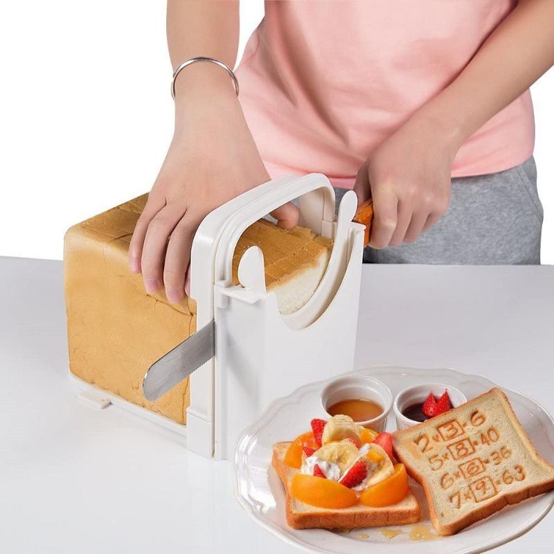 Bread Slicer Adjustable Toast  - Kitchen Baking Torch บทวิจารณ์และราคา